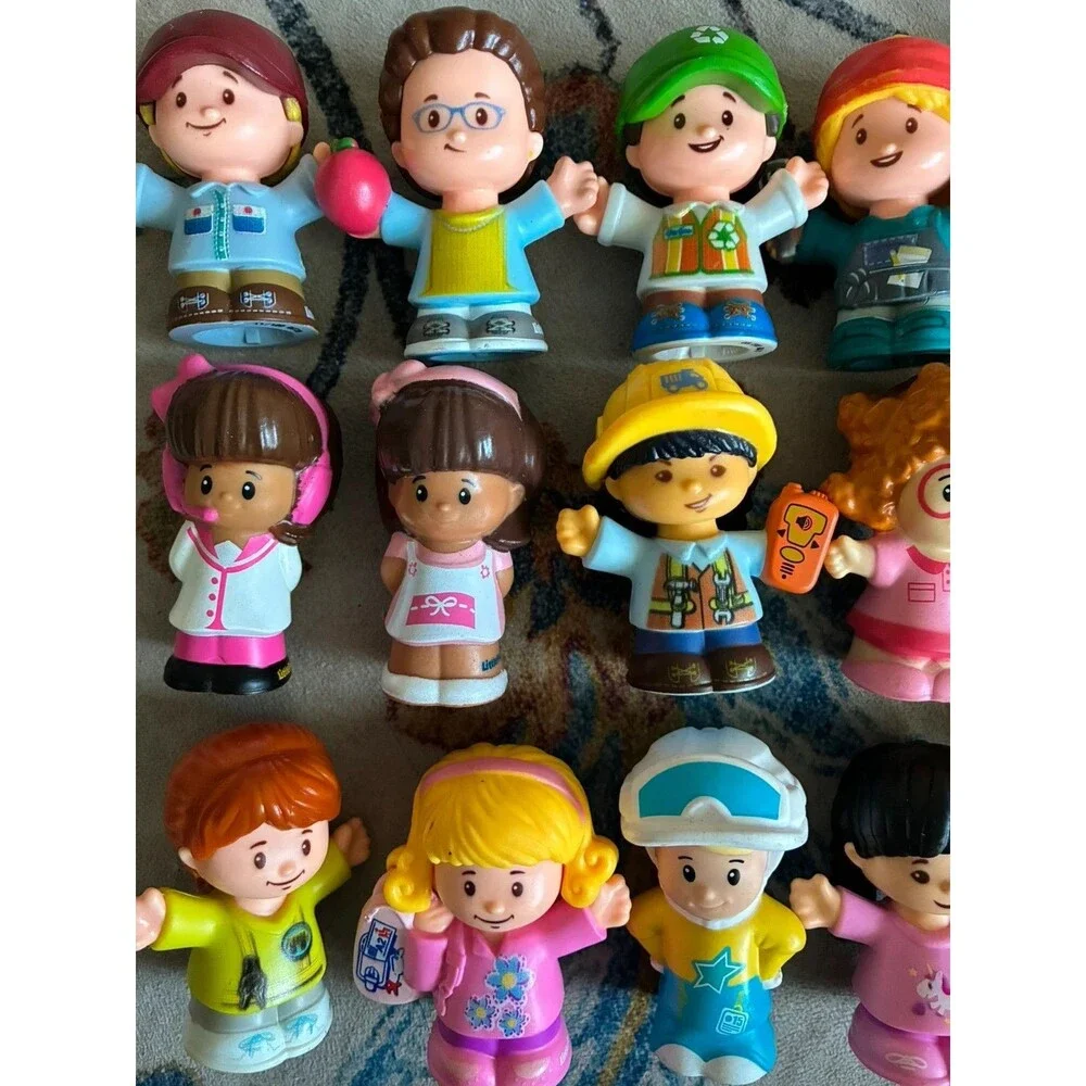 Fisher-Price Little People Figure Lot 21 Mixed Characters People